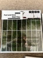 Plaktegels 3 pakken groen grijs, Doe-het-zelf en Verbouw, Tegels, 60 cm of meer, Keramiek, Zo goed als nieuw, Minder dan 5 m²