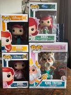 Disney funko pop Ariel / de kleine zeemeemin & koning Triton, Ophalen of Verzenden, Zo goed als nieuw