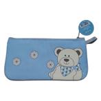 the 4 friends etui blauw beer, Diversen, Schoolbenodigdheden, Ophalen of Verzenden, Nieuw