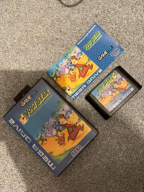 Yogi Bear Megadrive met garantie, Spelcomputers en Games, Games | Atari, Zo goed als nieuw, Overige modellen, Avontuur en Actie
