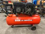 Fini Roda compressor 200L ketel, Doe-het-zelf en Verbouw, Compressors, 100 liter of meer, Ophalen, Zo goed als nieuw