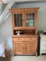 Prachtige grenen buffetkast antiek, Huis en Inrichting, Kasten | Buffetkasten, Ophalen, Zo goed als nieuw, 25 tot 50 cm, 200 cm of meer