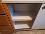 Witte kast met schuifdeuren, gratis afhalen, Huis en Inrichting, Kasten | Roldeurkasten en Archiefkasten, Ophalen, Gebruikt, 25 tot 50 cm