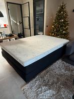 Boxspring 160x210 met stevige matras en topper bijna gratis, Huis en Inrichting, Slaapkamer | Boxsprings, Ophalen, Gebruikt, Tweepersoons