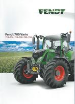 Folder Fendt Vario 700, Ophalen of Verzenden, Gelezen, Tractor en Landbouw