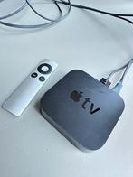 Apple TV 3e generatie (A1427) met aluminium remote, Verzenden, Gebruikt, HDMI, Zonder harde schijf