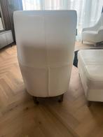 Leren hoekbank+ 2 fauteuils, Chateau d’Ax, Huis en Inrichting, Ophalen, Zo goed als nieuw, Vierpersoons of meer