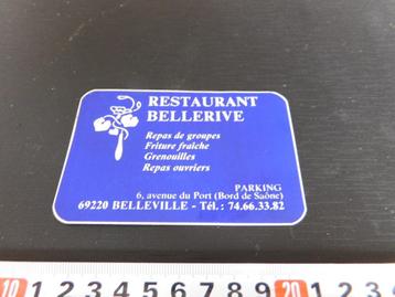 sticker frankrijk belleville restaurant bellerive beschikbaar voor biedingen