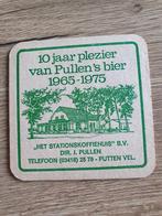 Bierviltje het stationskoffiehuis Putten, Ophalen of Verzenden, Zo goed als nieuw, Viltje(s), Overige merken