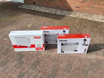 Electrische kacheltjes a 3 stuks (nieuw in verpakking) beschikbaar voor biedingen