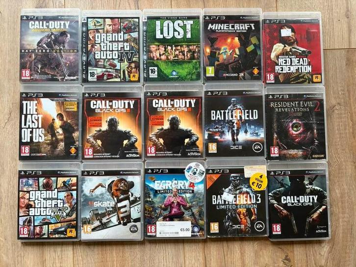 Vele PS3 games, Spelcomputers en Games, Games | Sony PlayStation 3, Gebruikt, Ophalen of Verzenden