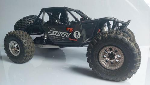 Axial 1/10 RR10 Savvy Bomber 4WD RTR, Hobby en Vrije tijd, Modelbouw | Radiografisch | Auto's, Zo goed als nieuw, Auto offroad
