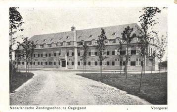 Nederlandsche Zendingsschool te Oegstgeest - Voorgevel - 192 beschikbaar voor biedingen