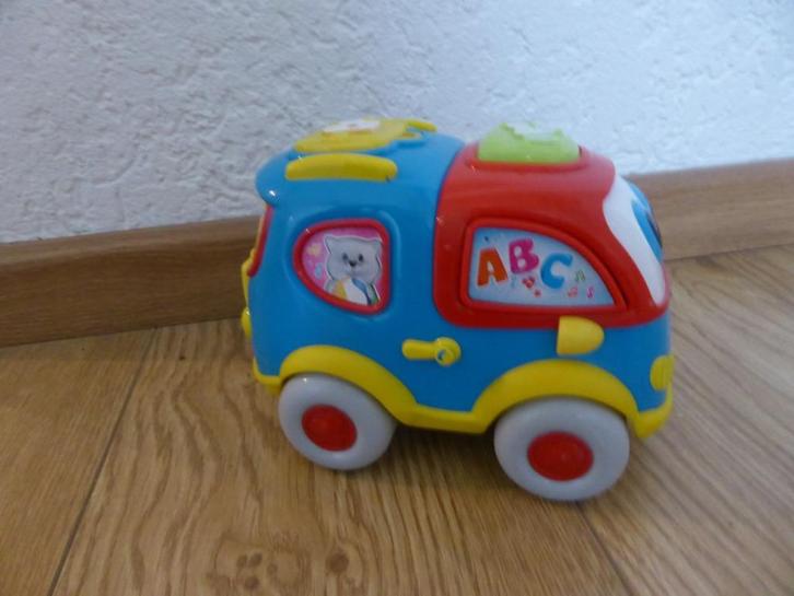 Vrolijke bus van Clementoni (A1), Kinderen en Baby's, Speelgoed | Speelgoedvoertuigen, Gebruikt, Ophalen of Verzenden
