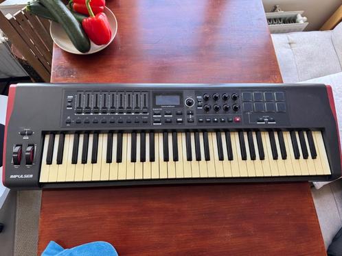 Novation Impulse 61 MIDI keyboard controller, Muziek en Instrumenten, Midi-apparatuur, Gebruikt, Ophalen of Verzenden