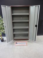 Zware stalen draaideurkast / kantoorkast / garagekast 100cm, Huis en Inrichting, Kasten | Roldeurkasten en Archiefkasten, Gebruikt