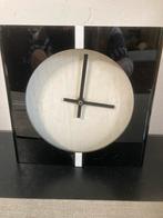 Retro Plexiglas Klok - Duits Uurwerk '70s, Ophalen of Verzenden