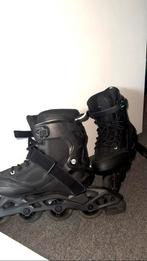 Zwarte inline skates maat 39 – stevig en comfortabel, Zo goed als nieuw, Inline skates 4 wielen, Ophalen, Overige merken