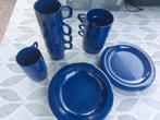 Coppia kampeer servies, Caravans en Kamperen, Ophalen, Gebruikt