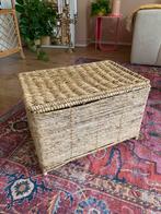 Rieten opbergkist, Huis en Inrichting, Woonaccessoires | Kisten, Ophalen, Zo goed als nieuw, 50 tot 100 cm, Minder dan 50 cm