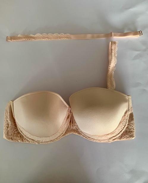 Prima donna twist 85D strapless voorgevormd huid, Kleding | Dames, Ondergoed en Lingerie, BH, Beige, Verzenden