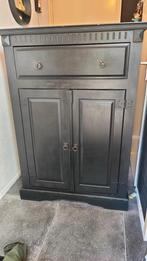 Prachtige zwarte kast, Huis en Inrichting, Kasten | Computermeubels, Ophalen, Gebruikt, Minder dan 70 cm, 120 tot 170 cm