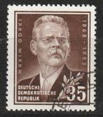 DDR 1953 354 Gorkij, Gest, Postzegels en Munten, Postzegels | Europa | Duitsland, Ophalen of Verzenden, DDR, Gestempeld