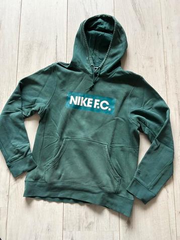 Nike, donkergroene hoodie maat S. beschikbaar voor biedingen