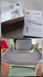 Stokke Tripp Trapp Baby Set + Tray - Storm Grey, Ophalen of Verzenden, Zo goed als nieuw, Meegroeistoel, Stoelverkleiner