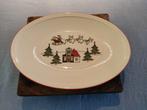 Wedgwood Windsor Christmas ovale schaal, Huis en Inrichting, Keuken | Servies, Ophalen of Verzenden, Wedgwood, Porselein, Schaal of Schalen