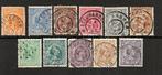 822 Nvph 34-44 Wilhelmina gebruikt zie scans, Postzegels en Munten, Postzegels | Nederland, Ophalen of Verzenden, T/m 1940, Gestempeld