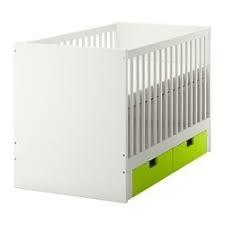 IKEA Stuva babybedje met matras, Kinderen en Baby's, Babywiegjes en Ledikanten, Zo goed als nieuw, Ledikant, Ophalen