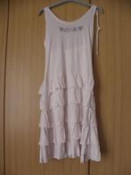 Nieuwe soepele mouwloze witte stretch jurk JIL & SIL mt 152, Nieuw, Meisje, Ophalen of Verzenden, Jurk of Rok