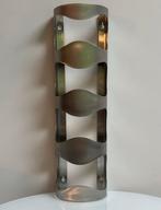 Vintage IKEA Vurm RVS wijnrek, 5 tot 15 flessen, Ophalen of Verzenden, Zo goed als nieuw, Metaal