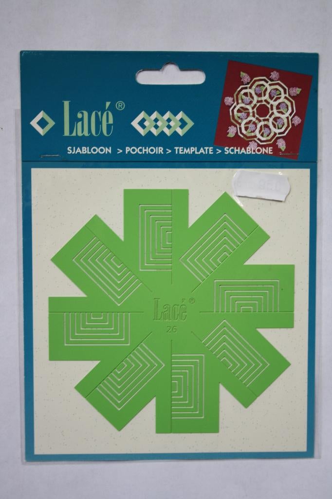 Lace snij-vouwmal rond nr.26, Ophalen of Verzenden, Nieuw, Overige thema's, Pons of Mal