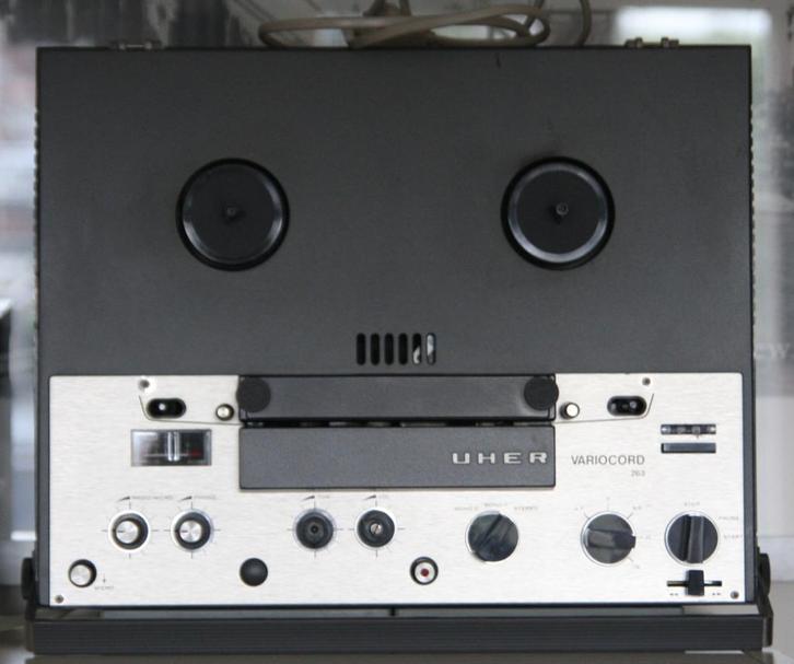 Uher Variocord 263, Audio, Tv en Foto, Bandrecorders, Bandrecorder, Met stofkap, Ophalen