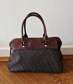 DKNY Vintage Monogram Tas, Ophalen of Verzenden, Bruin, Handtas