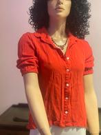 Fabienne Chapot Gina Blouse Rood - Maat 36/38, Ophalen of Verzenden, Zo goed als nieuw, Fabienne Chapot, Maat 36 (S)