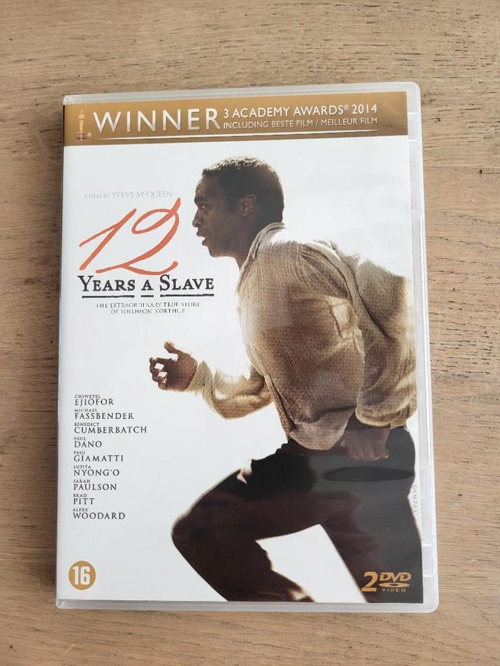 DVD 12 years a slave, Cd's en Dvd's, Dvd's | Tv en Series, Zo goed als nieuw, Vanaf 12 jaar, Ophalen of Verzenden