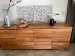 Massief teakhouten dressoir, Huis en Inrichting, Ophalen, Gebruikt, Teakhout, 200 cm of meer
