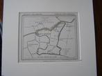 Kuyper landkaar gemeente Nieuw Beijerland 1866 veel details, Boeken, Atlassen en Landkaarten, Nederland, Ophalen of Verzenden