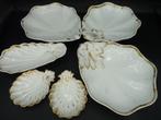 6 antieke schalen porcelaine de Paris, Antiek en Kunst, Antiek | Porselein, Ophalen of Verzenden