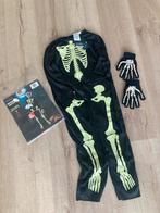 Carnaval -skelet met handschoenen, Ophalen of Verzenden, Nieuw, 110 t/m 116, Meisje