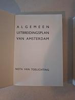 Algemeen Uitbreidings Plan (AUP) Amsterdam (west tuinsteden), Boeken, Ophalen of Verzenden, Gelezen