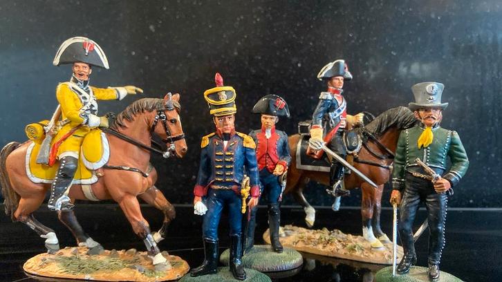 Delprado: 5x Spaanse troepen Napoleontische tijd, Verzamelen, Poppetjes en Figuurtjes, Zo goed als nieuw, Ophalen of Verzenden