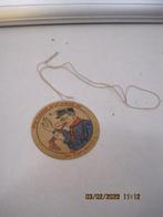 amstel bierviltje carnaval 9 cm doorsnede (373), Verzamelen, Ophalen of Verzenden, Gebruikt, Viltje(s), Amstel