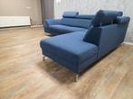 Mooi Blauwe Hoekbank van MONTEL, Info@banxtel.nl, Verzenden, Hoekbank, Hoekbank