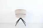 Luxe eetkamerstoelen lichte taupe chenille stof, Huis en Inrichting, Stoelen, Overige kleuren, Vivasobeheer@gmail.com, Nieuw, Van Soest Living