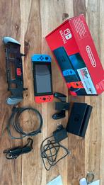 Switch V2 2019 met handheld grip, Ophalen of Verzenden, Zo goed als nieuw, Switch 2019 Upgrade