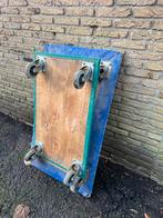 Wielplaat Trolly Hondjes - 2 stuks, Ophalen, Gebruikt, Steekwagen